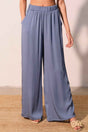 Washed Poly Silk Pocket Pants