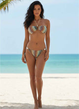 Boho Maxi Print 3 Piece Bikini Set