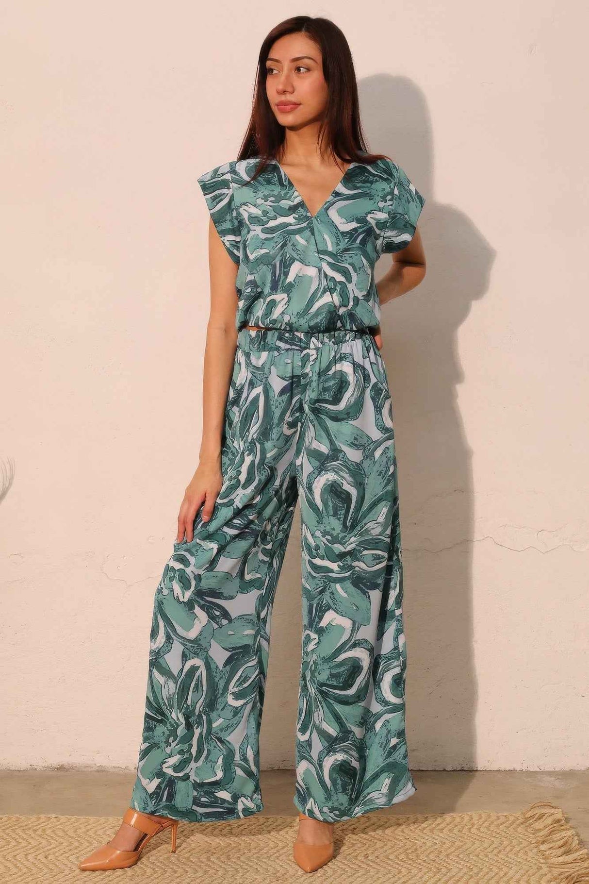 Chasing Petals Pocket Pants