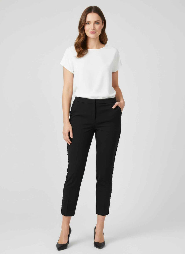 Zac & Rachel Solid Ankle Pants