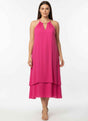 Mlle Gabrielle Solid Sleeveless Dress