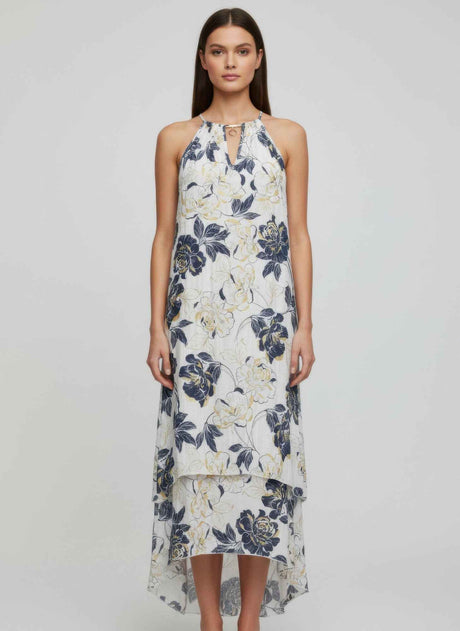 Mlle Gabrielle Floral Sleeveless Dress