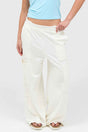Mineral Wash Wide Leg Cargo Pants