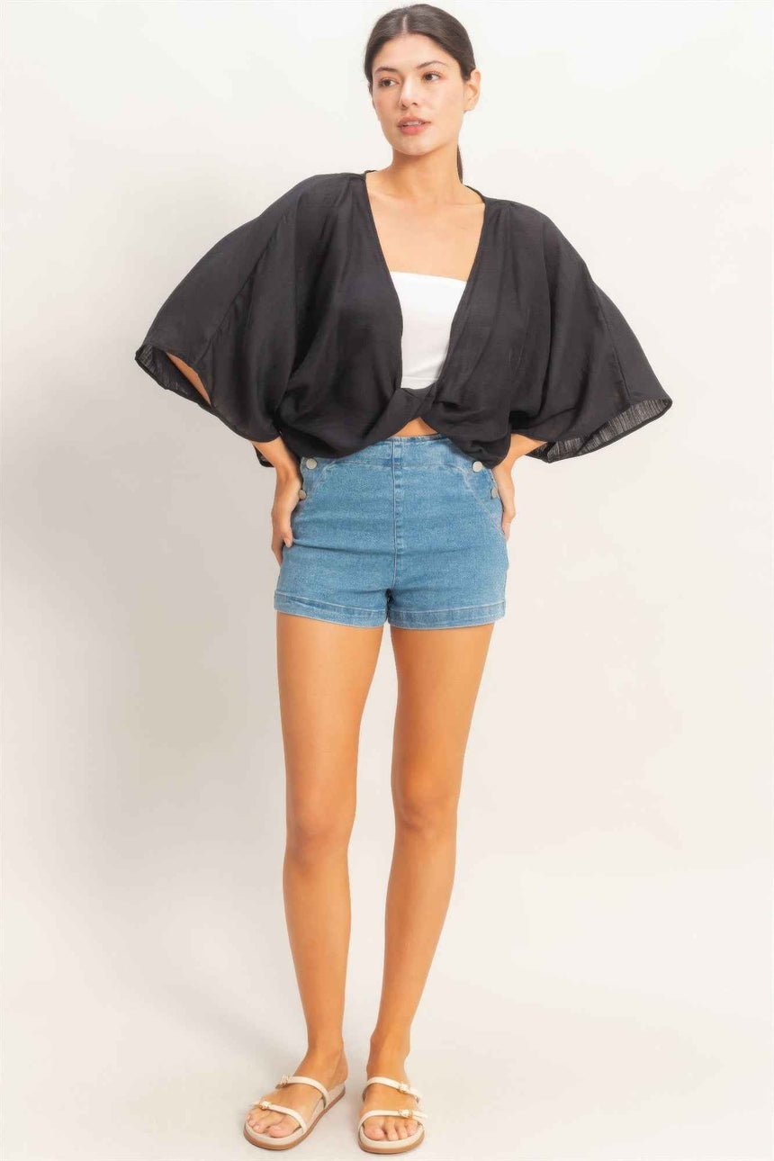 Oversized Twist Knot Top