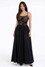 Netted Sequin Maxi Dress