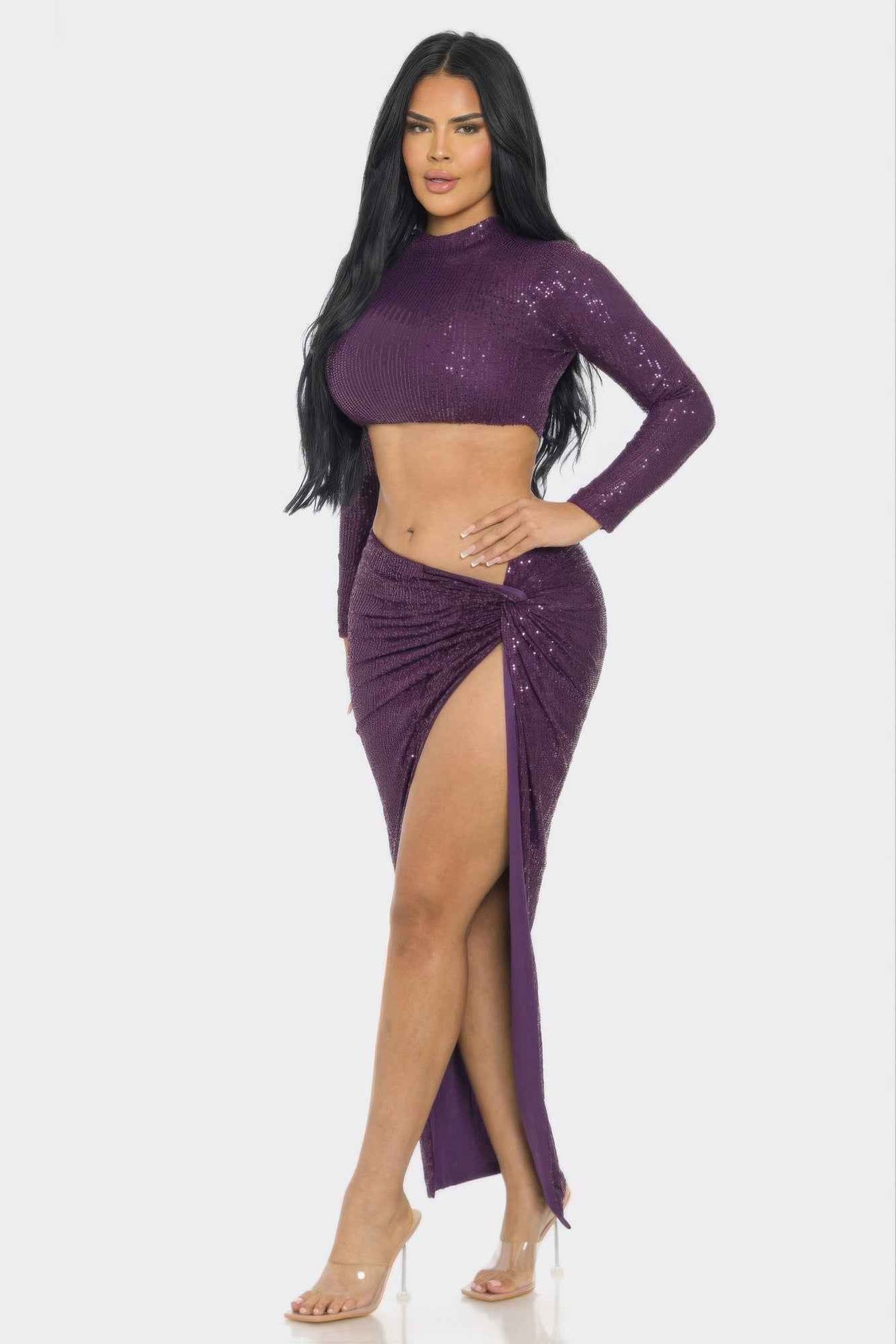 Sequence Top And Skirt Set