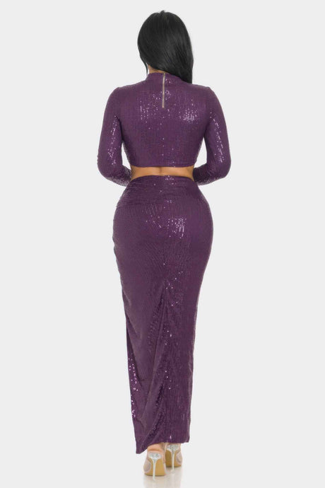 Sequence Top And Skirt Set