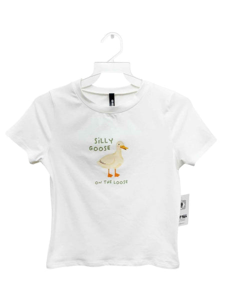 Silly Goose On The Loose" Graphic Tee