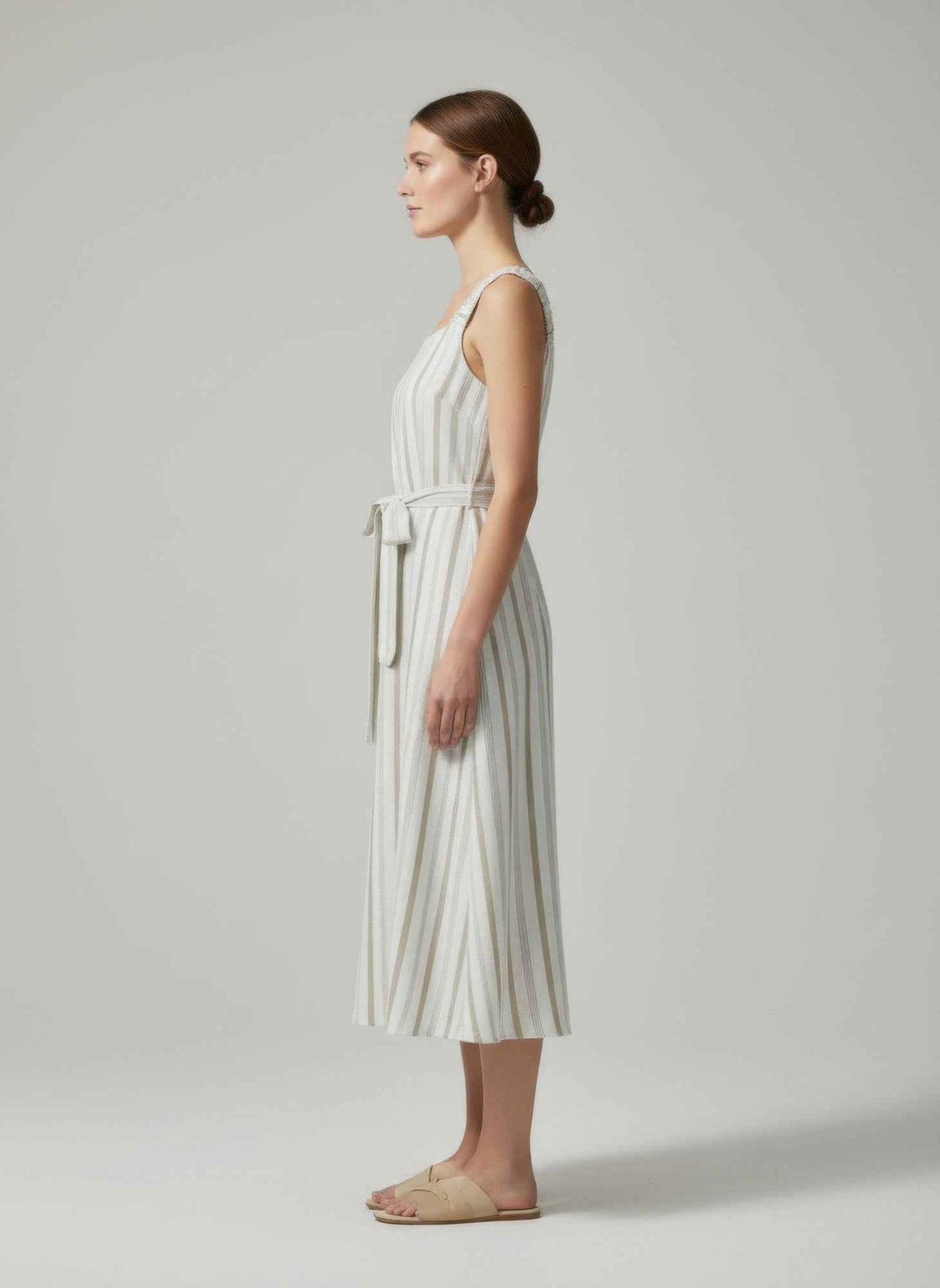 Mlle Gabrielle Striped Dress