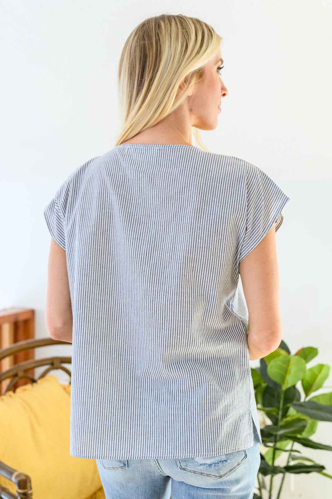 Canopy Of Crushes Striped Floral Top - Liarian Unlimited Boutique