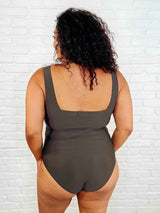 Cape Town Asymmetrical Stripe Swimsuit