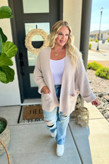 Cárdigan extragrande Azalea en dos colores