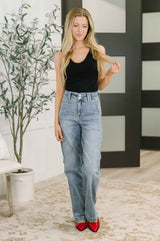 Carrie High Waist Trouser Wide Leg