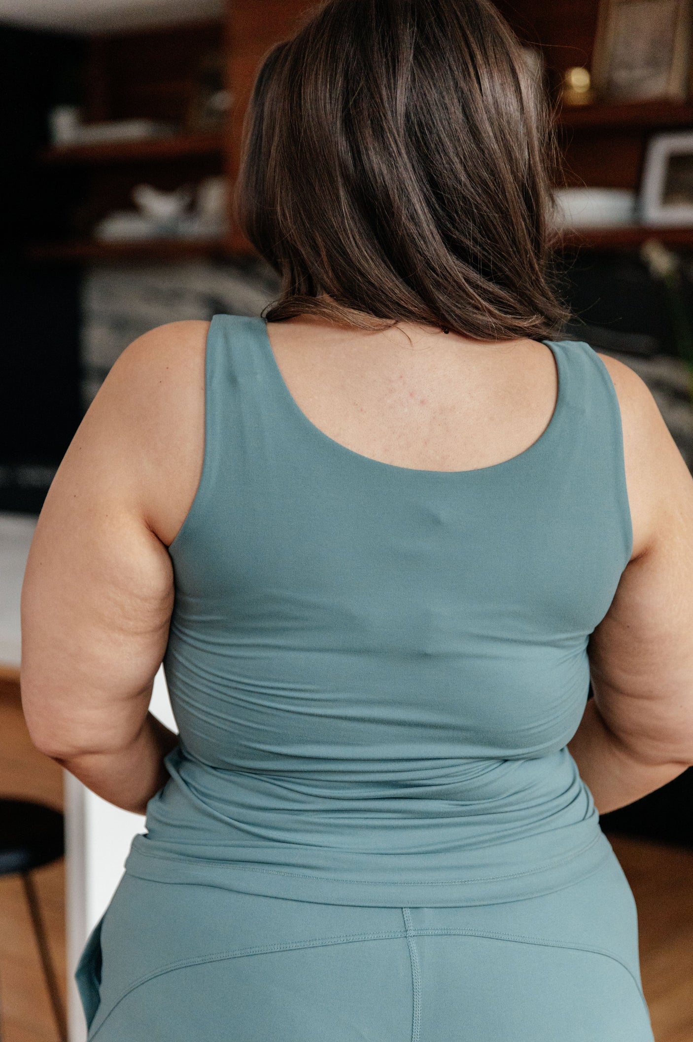 Camiseta informal pero moderna en color verde azulado Tidewater