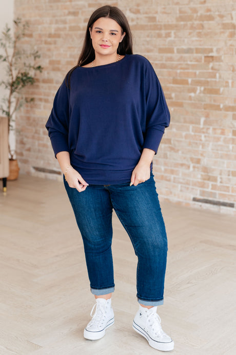Casually Comfy Batwing Top - Liarian Unlimited Boutique