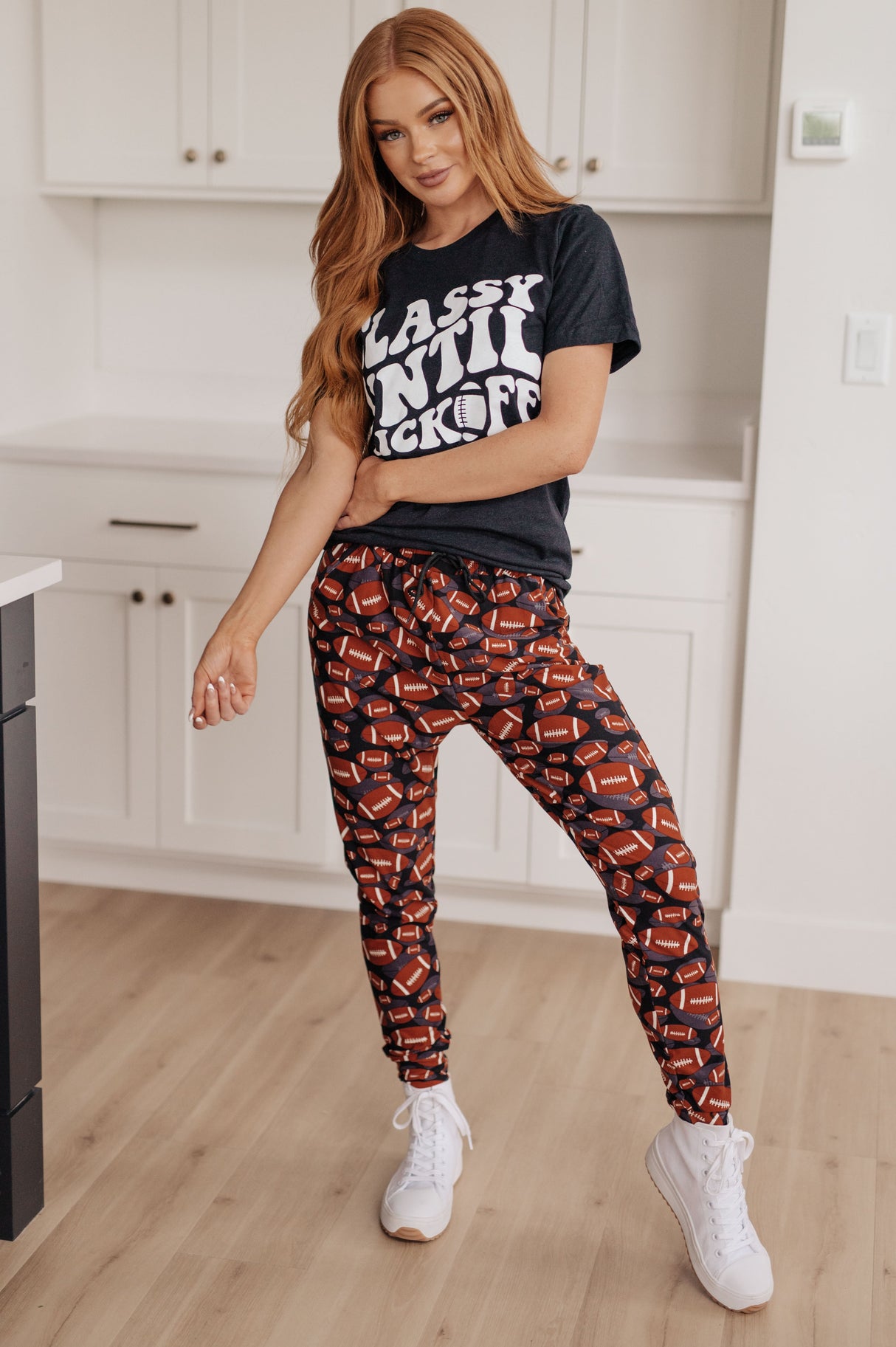 Classy Until Kickoff Tee - Liarian Unlimited Boutique