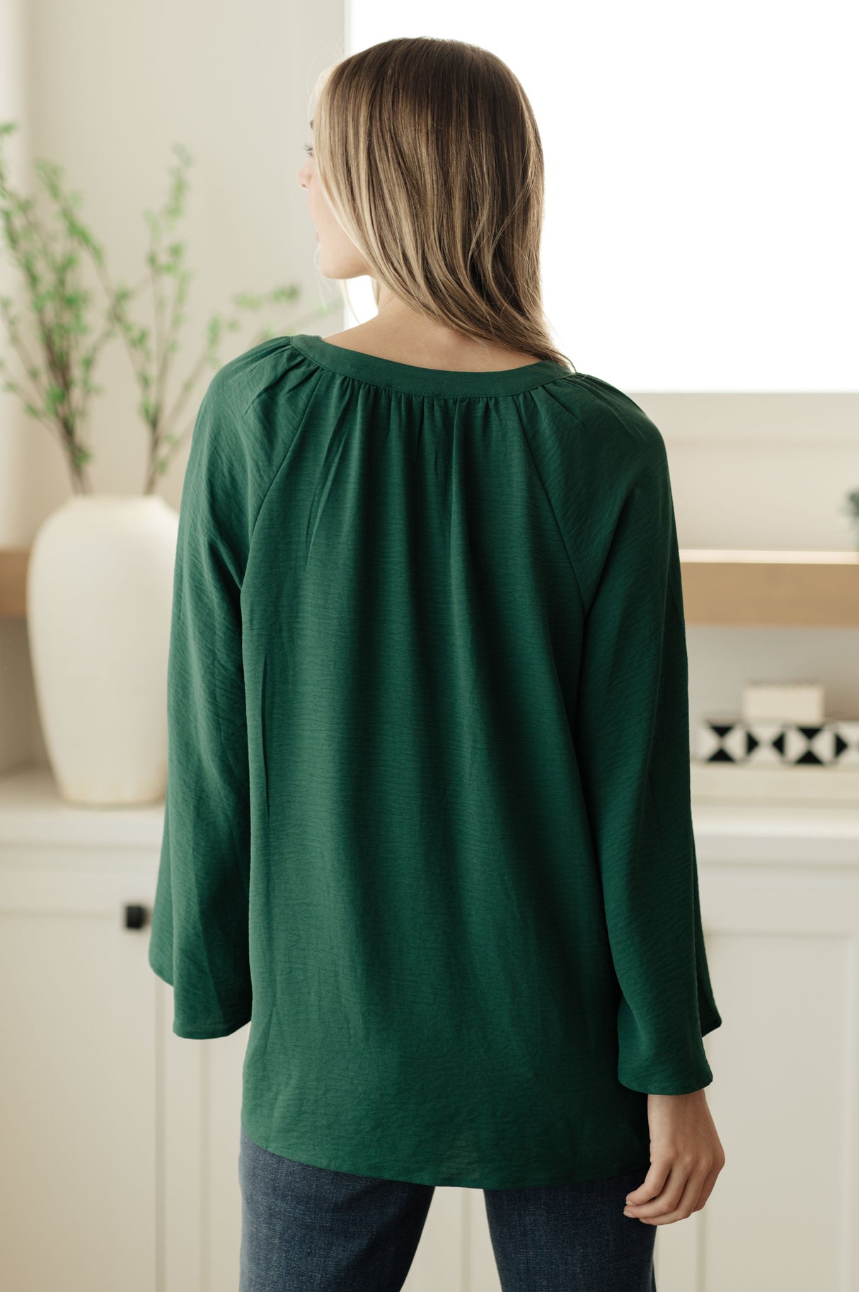 Blusa con cuello en V Climb On