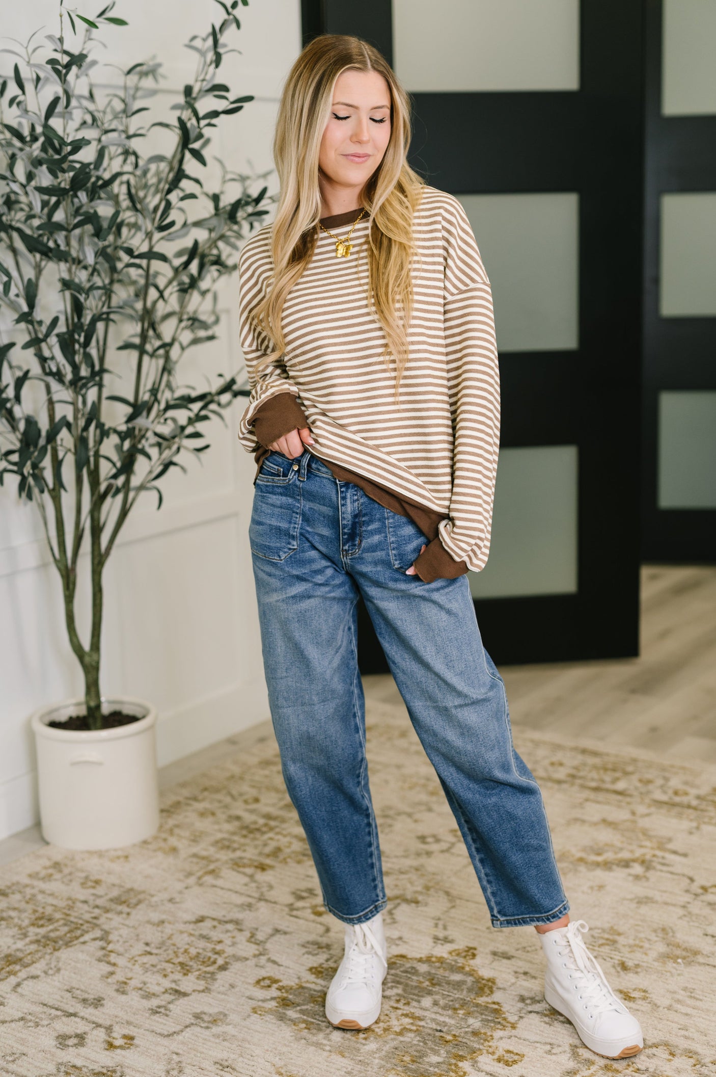 Top de rayas Cocoa Lane