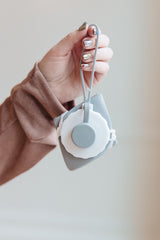 Collapsing Silicone Water Bottle in Diamond Gray - Liarian Unlimited Boutique