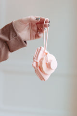 Collapsing Silicone Water Bottle in Diamond Pink - Liarian Unlimited Boutique