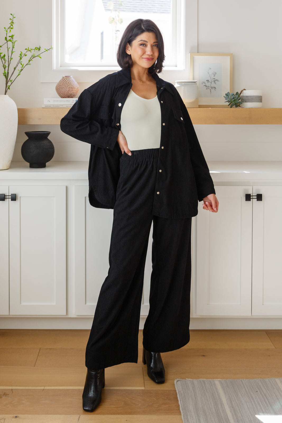Come Rain or Shine Wide Leg Pants - Liarian Unlimited Boutique