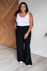 Come Rain or Shine Wide Leg Pants - Liarian Unlimited Boutique