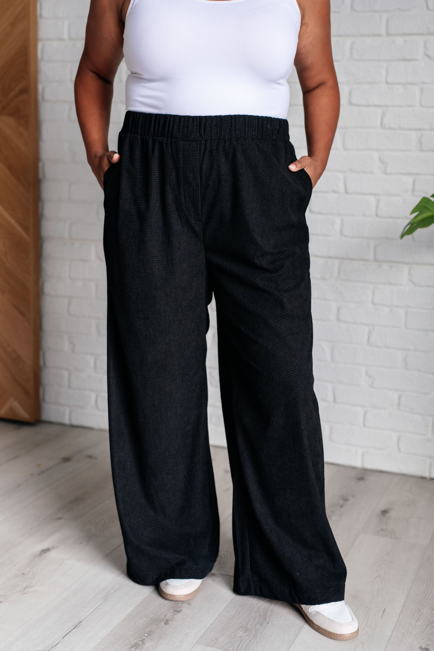 Come Rain or Shine Wide Leg Pants - Liarian Unlimited Boutique