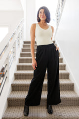 Come Rain or Shine Wide Leg Pants - Liarian Unlimited Boutique