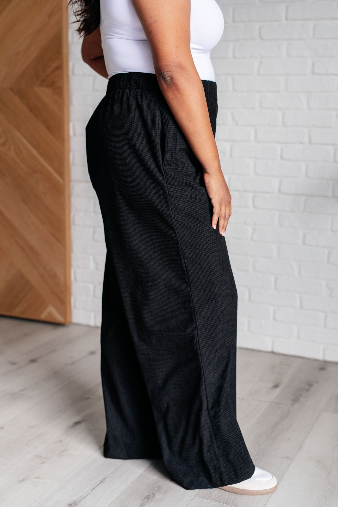 Come Rain or Shine Wide Leg Pants - Liarian Unlimited Boutique