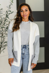 Cárdigan con bloques de color Consider it So 