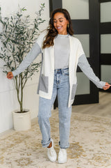 Cárdigan con bloques de color Consider it So 