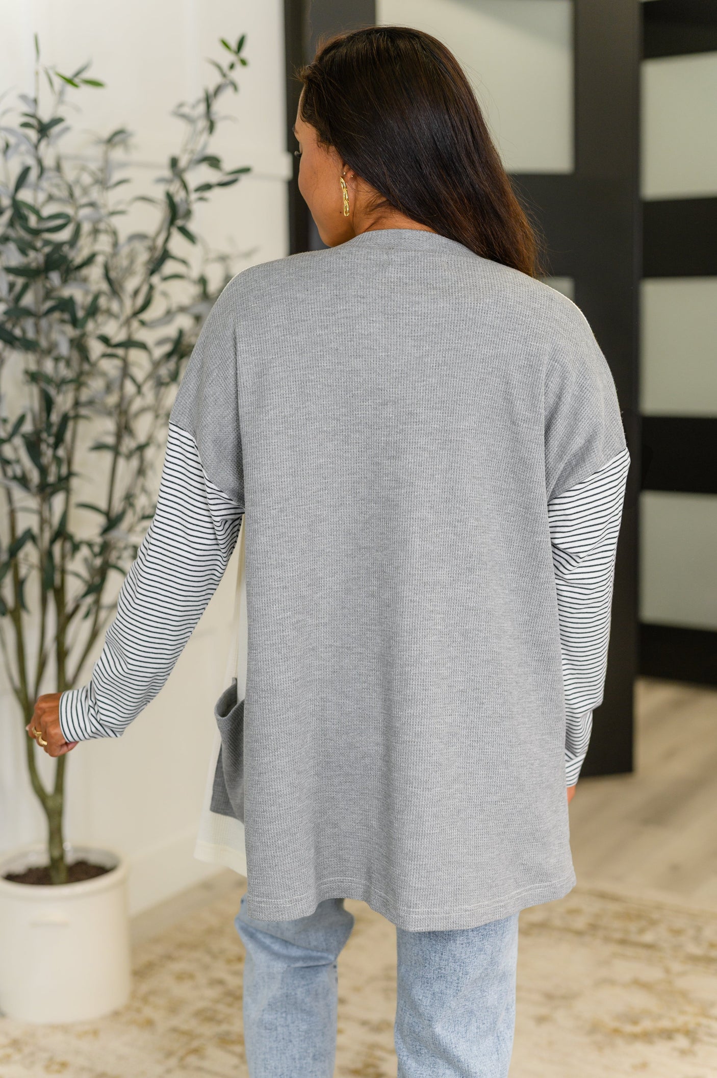 Cárdigan con bloques de color Consider it So 