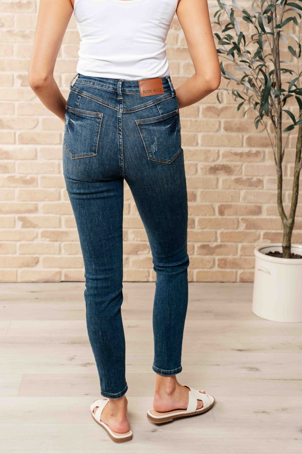 Cora High Rise Control Top Skinny Jeans - Liarian Unlimited Boutique