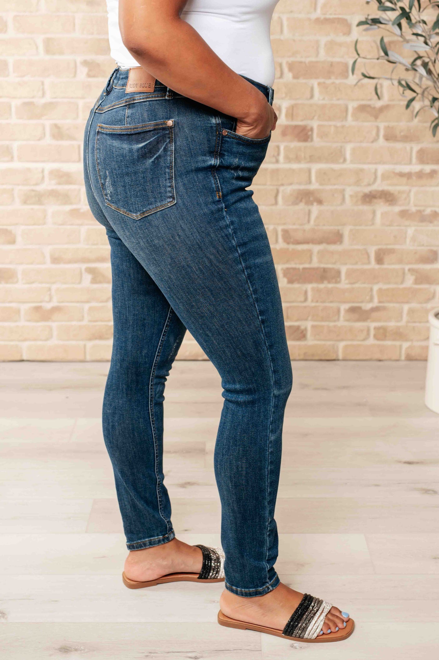 Cora High Rise Control Top Skinny Jeans - Liarian Unlimited Boutique