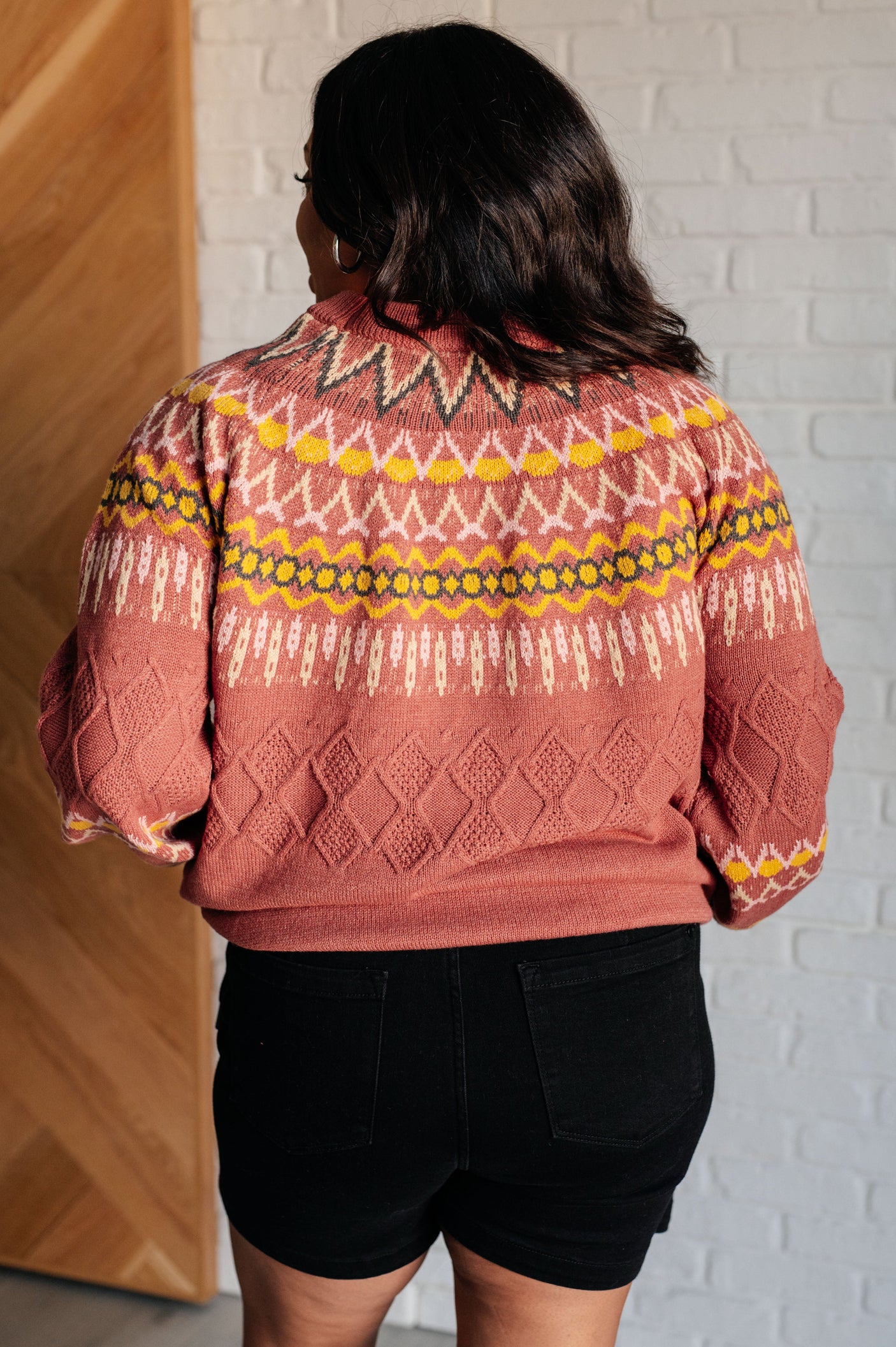 Cozy Chalet Fair Isle Sweater - Liarian Unlimited Boutique