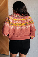 Cozy Chalet Fair Isle Sweater - Liarian Unlimited Boutique