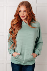 Sudadera con capucha texturizada Crosswalk en verde