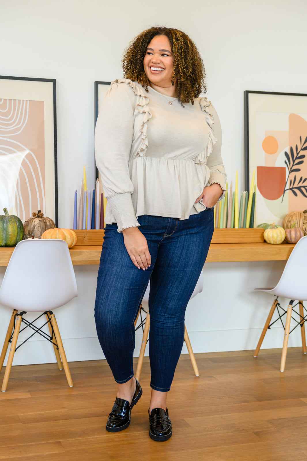Sweet Confession Top In Seashell - Liarian Unlimited Boutique