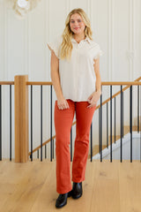 Blusa con mangas con volantes Day Date