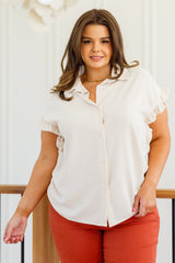 Blusa con mangas con volantes Day Date