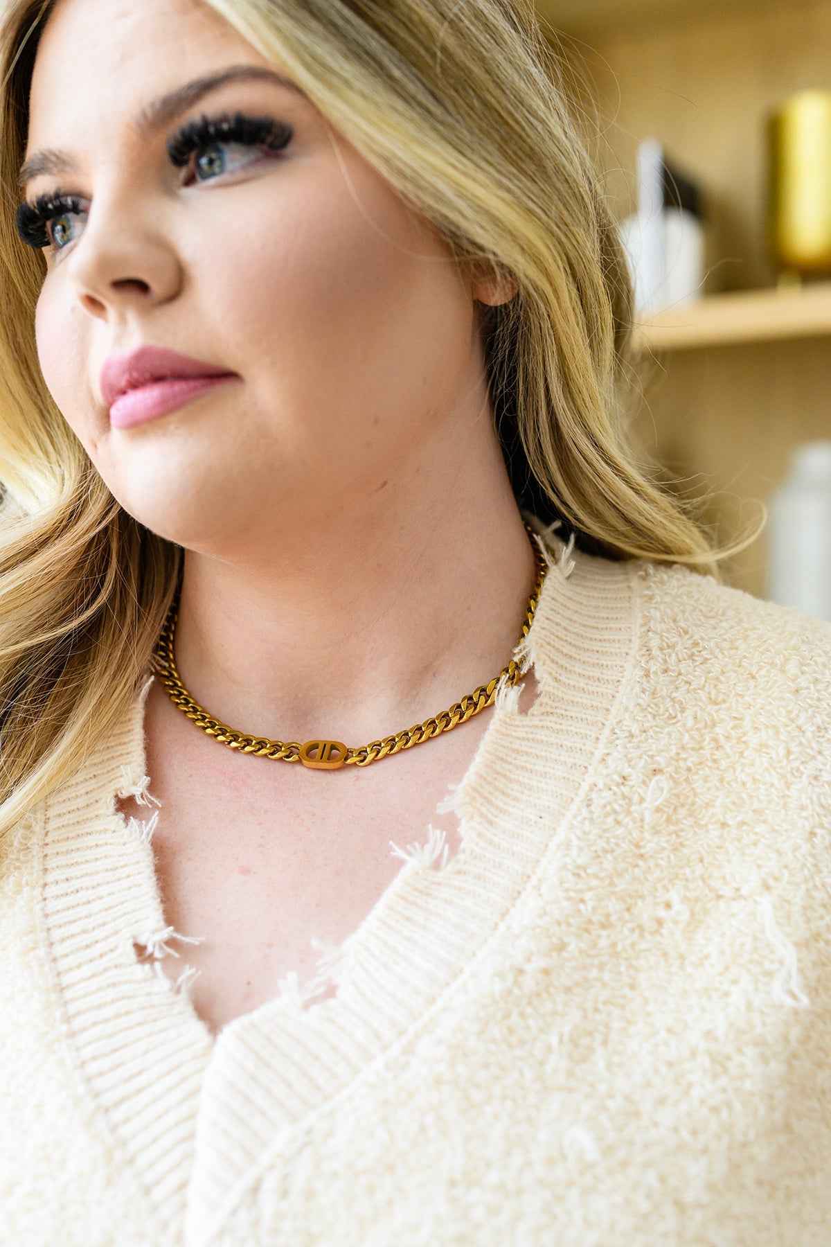 Decadent Darling Link Chain Choker - Liarian Unlimited Boutique