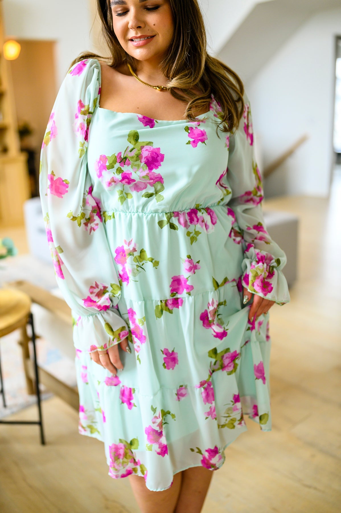 Vestido floral Delightfully Yours