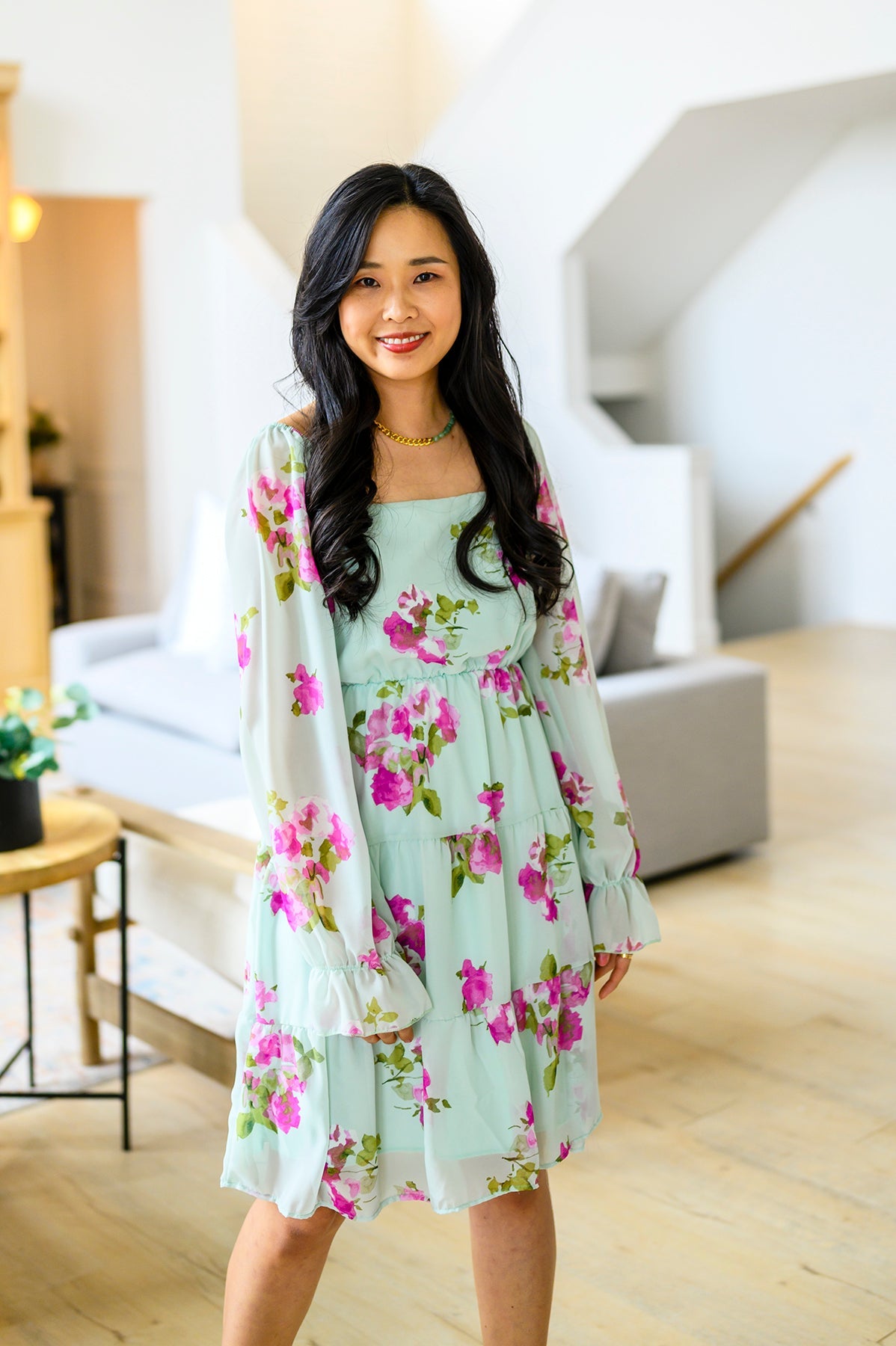 Vestido floral Delightfully Yours