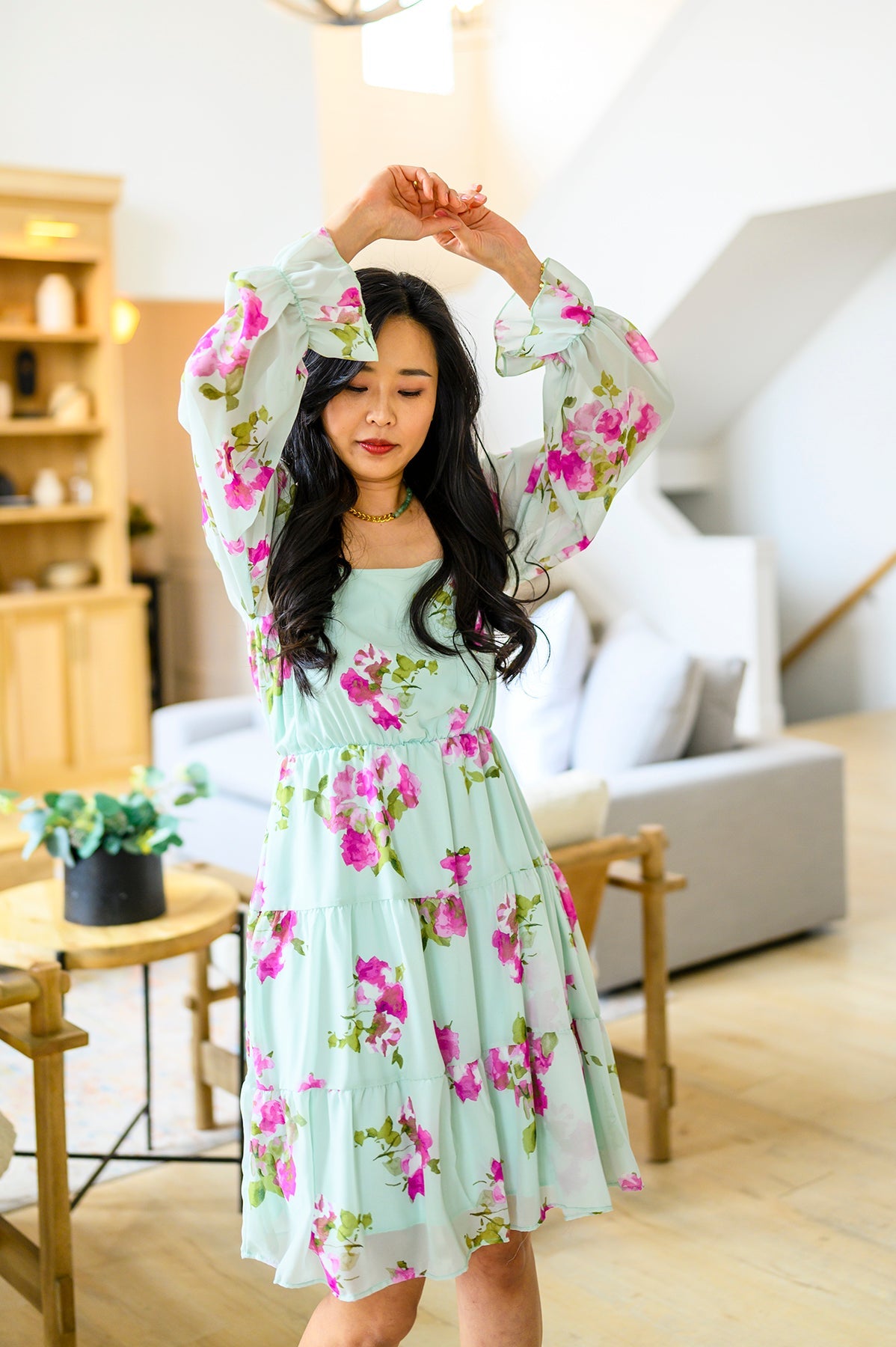 Vestido floral Delightfully Yours