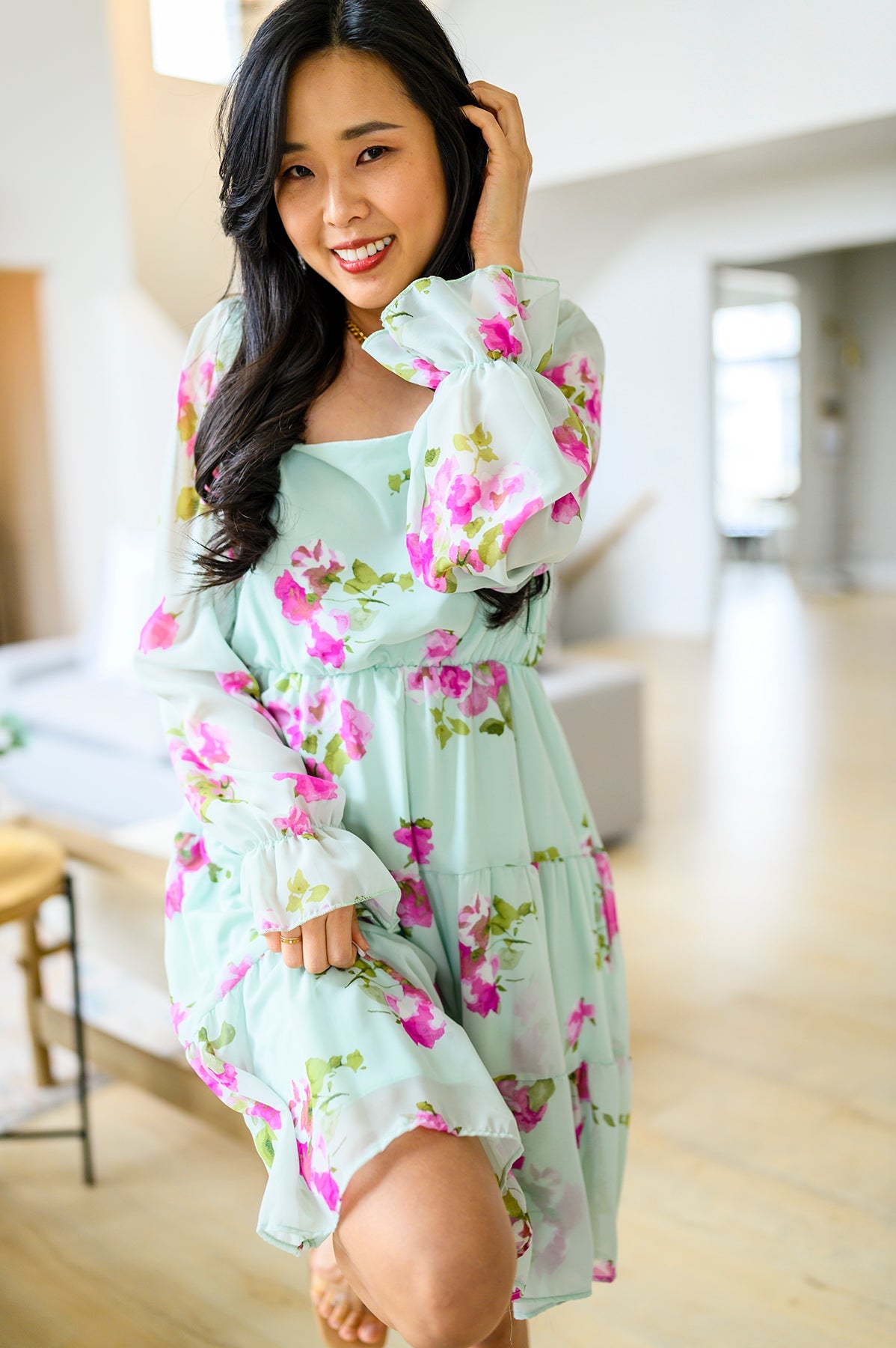Vestido floral Delightfully Yours