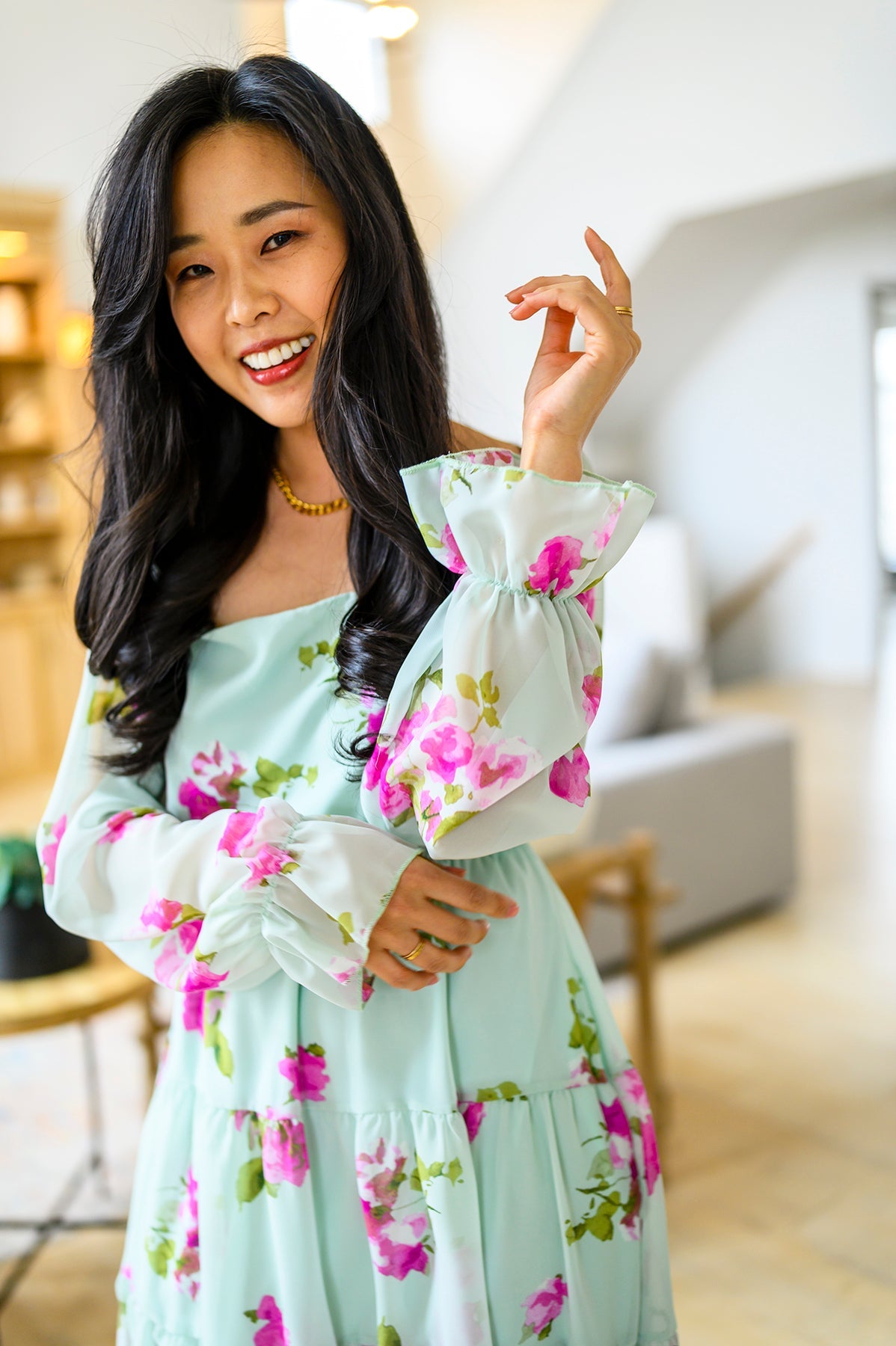 Vestido floral Delightfully Yours