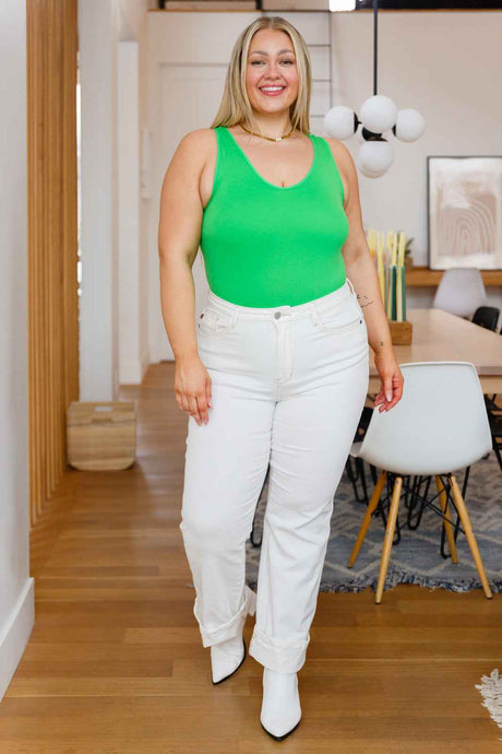 Diana Straight Leg Jeans In White - Liarian Unlimited Boutique
