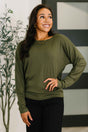Dinner Plans Dolman Long Sleeve