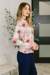 Direction to Perfection High Neck Long Sleeve Top