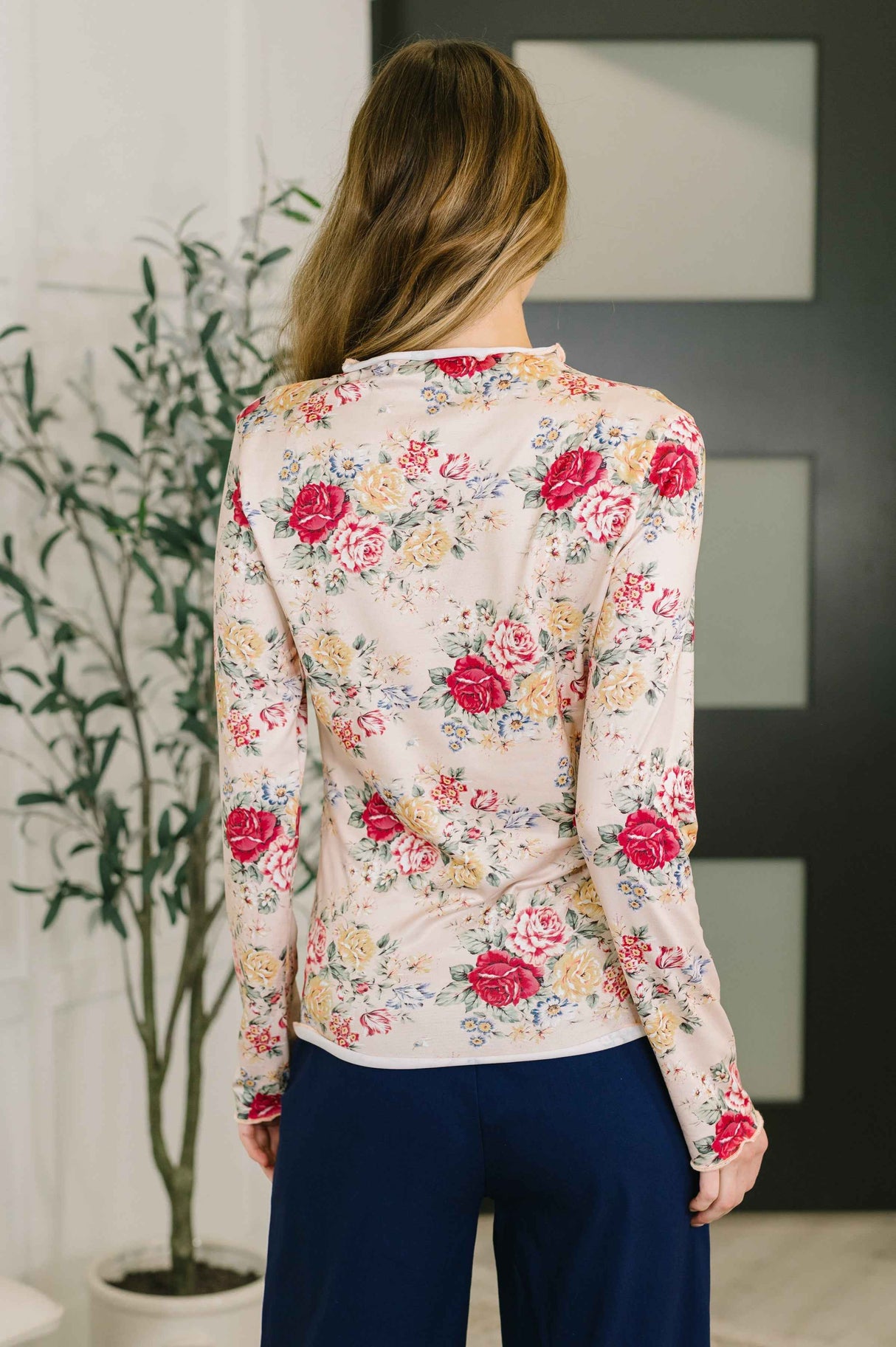 Direction to Perfection High Neck Long Sleeve Top